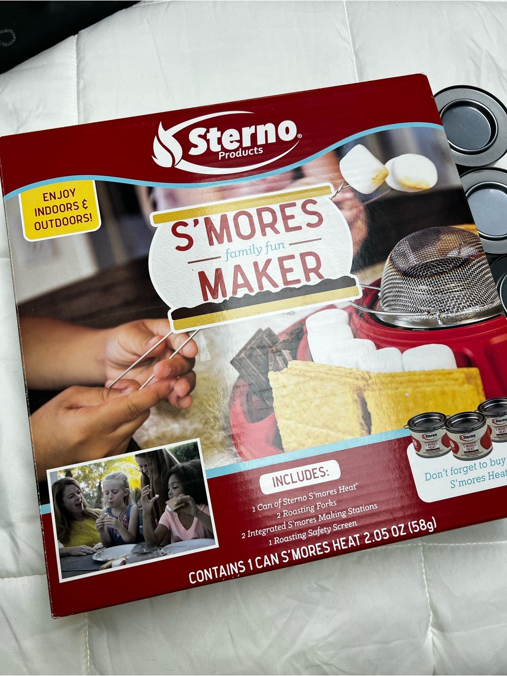 S'mores Maker - new in box with four extra sterno heaters